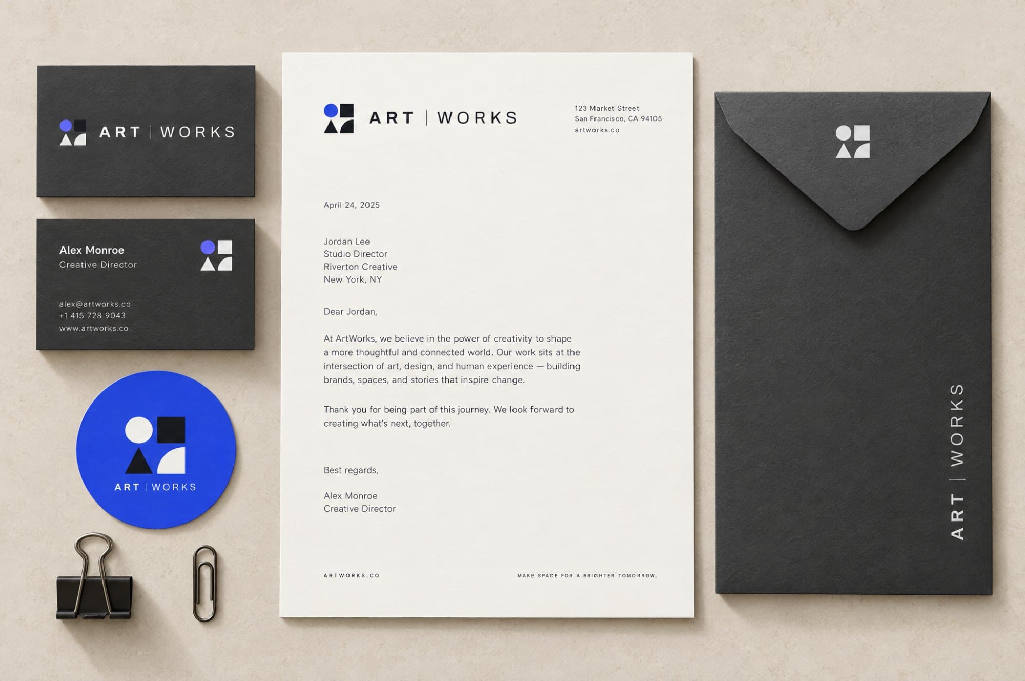 ArtWorks stationery